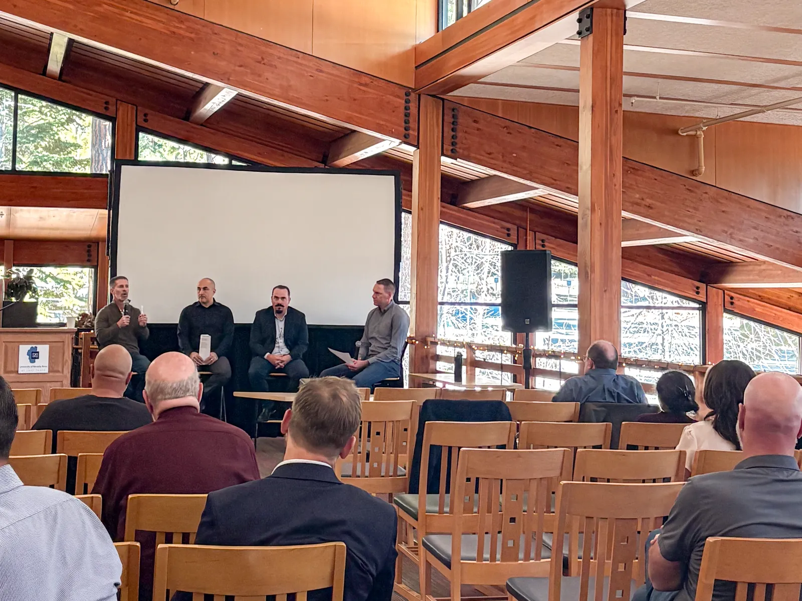 Panel discussion with Hackett leadership